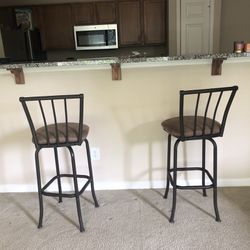 Bar Stools + Plant Stands