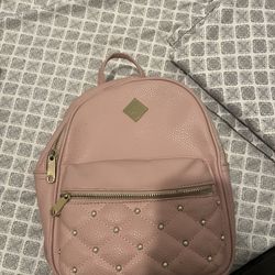 Pink Mini Backpack 