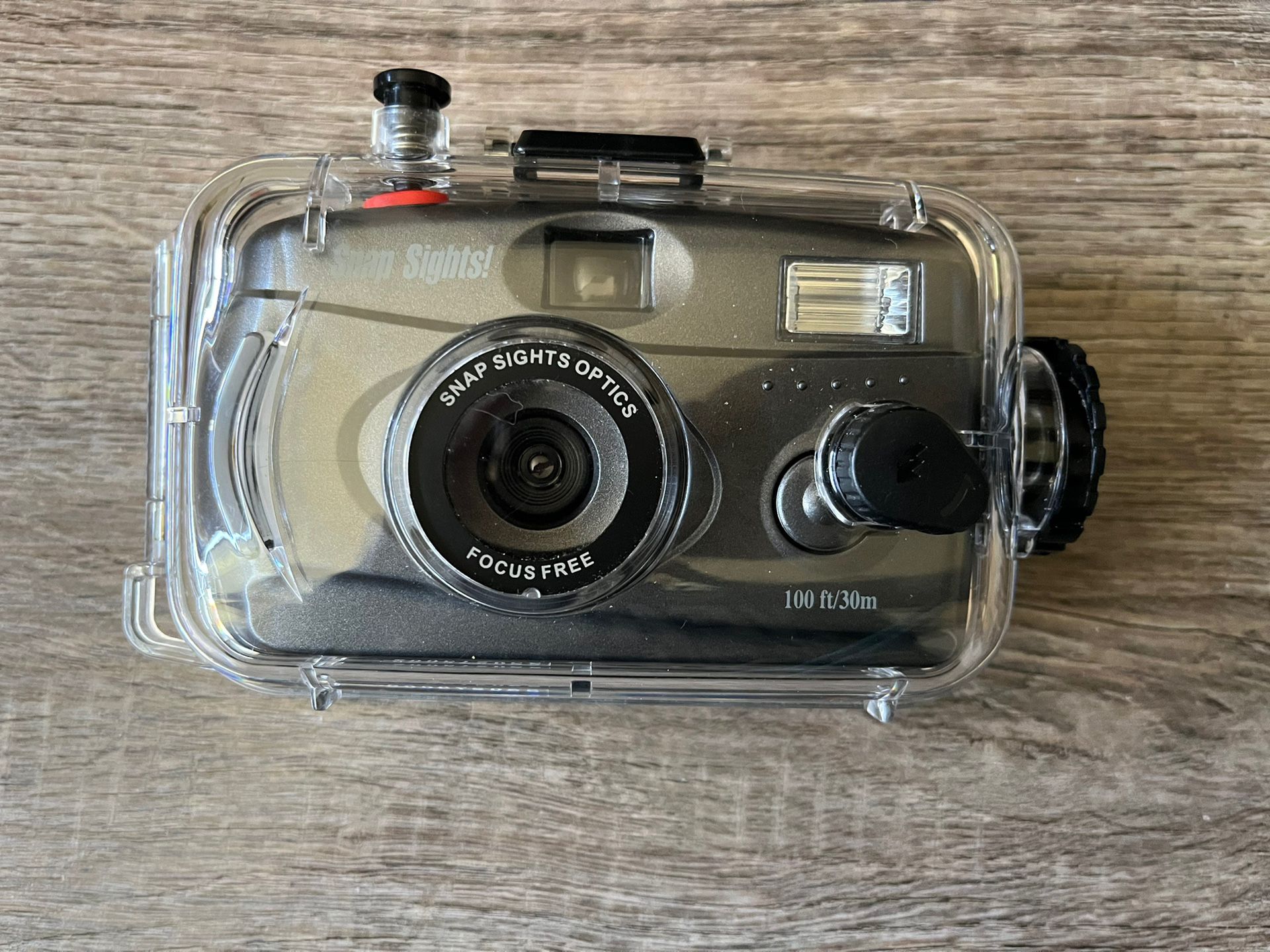 Snap Sights Underwater Film Camera Water Proof To 100ft Reusable 35mm