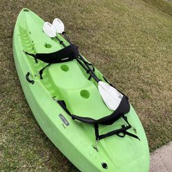 3 Seater Green Kayak 