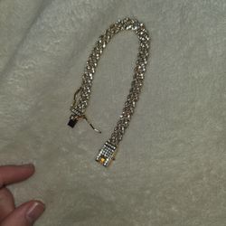 Cuban Pron Diamond Bracelet