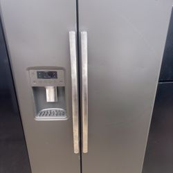 Beautiful stainless steel refrigerator will deliver and install