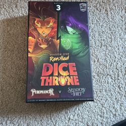 Dice Throne Season 1 Rerolled Pyromancer And Shadow Thief 