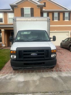Ford E-Series Box Truck White