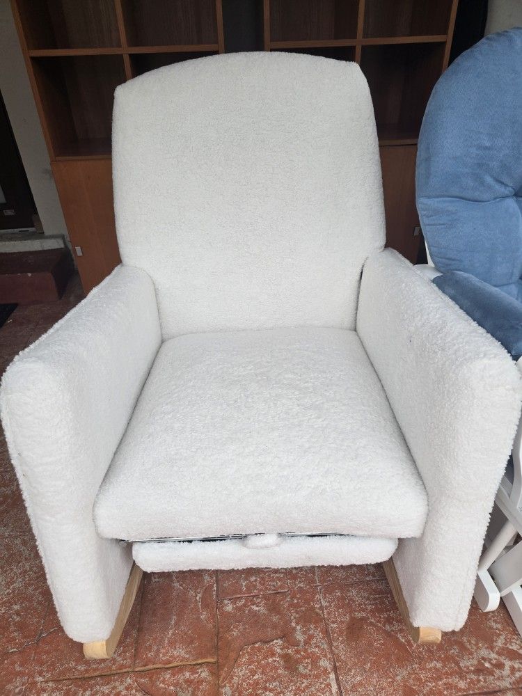 White Nursery Rocking Chair