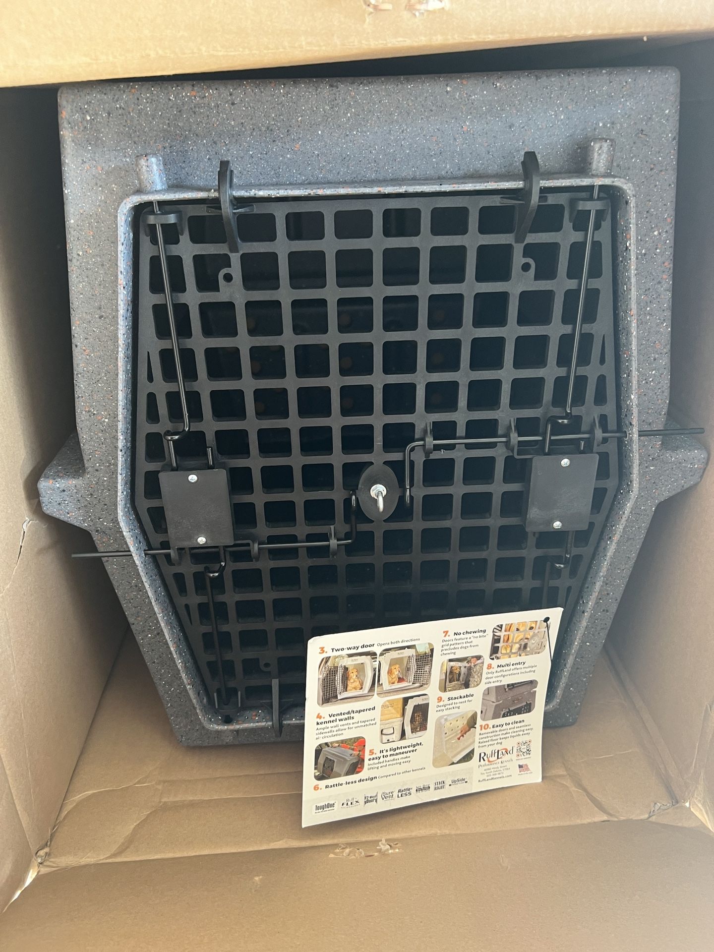 Unused Ruffland Airline Approved Dog Kennel