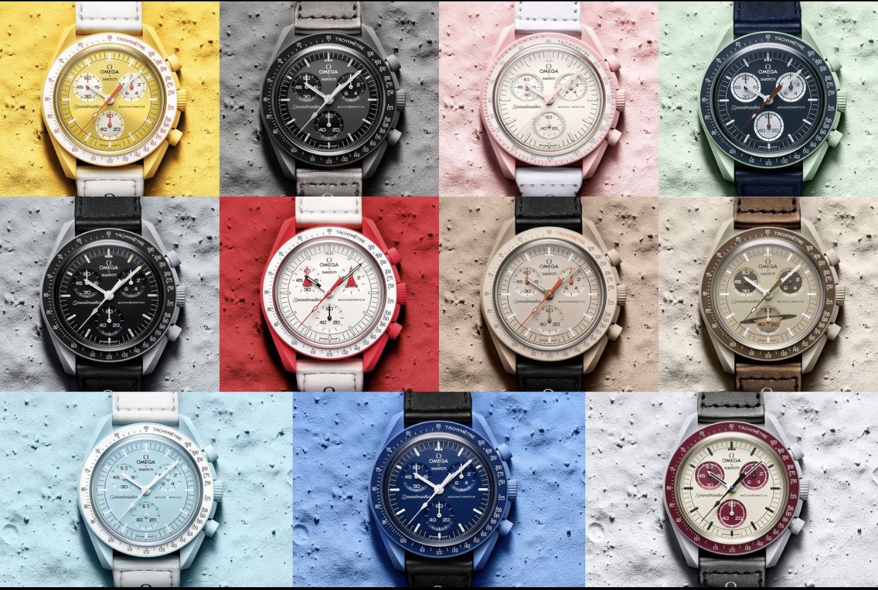 Swatch Omegas Full set