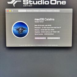 I Mac 2012 I7 1tb Ram