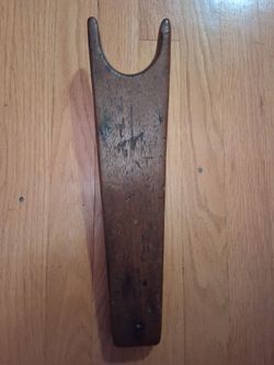 Primitive Wooden Boot Jack Shoe Remover