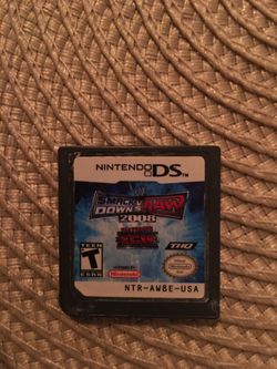 Nintendo ds wwe smack down vs raw 08