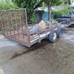 Open Trailer Dual Axle
