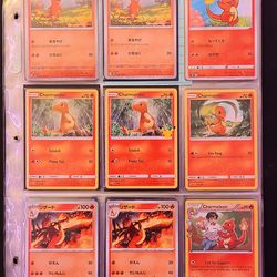 15 PC Charmander/Charmeleon/Charizard Pokemon Card Lot