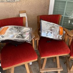 Ram 2010-2012 Front Headlights