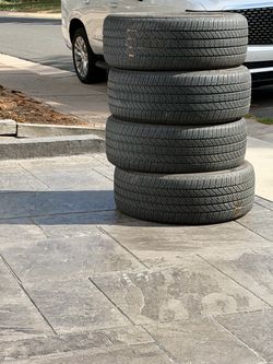 Set of 4 Used All-Season Car Tires