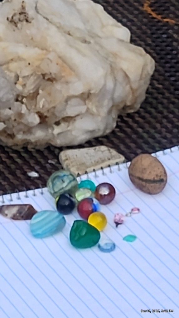 Quartz Rocks And Marbles
