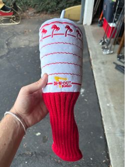 Brand new In N Out golf head cover