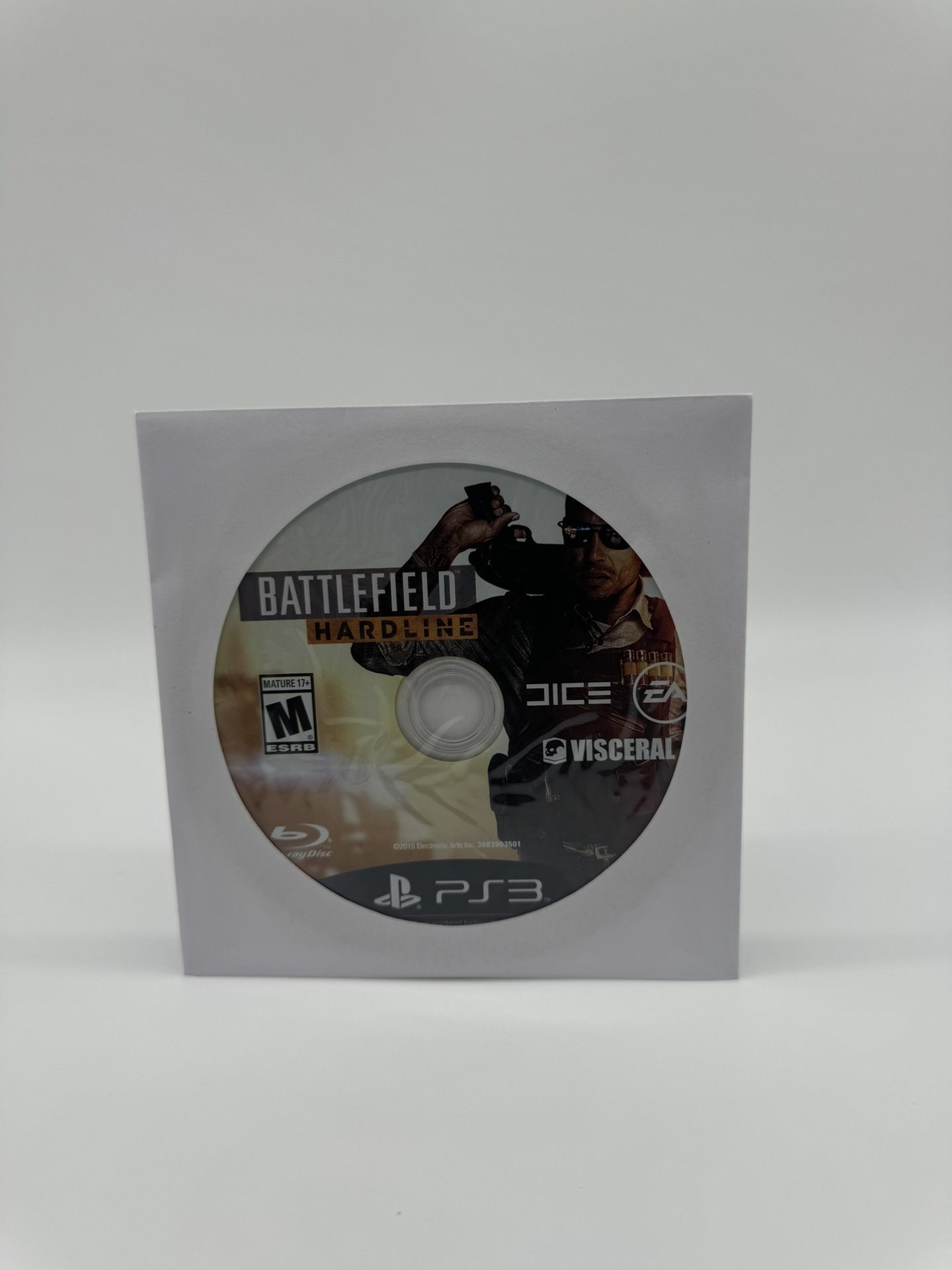 Battlefield Hardline (PlayStation 3, PS3) Disc Only Tested