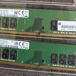 Samsung DDR4 RAM 2x8 GB kit (16 GB total) 2666 MHz