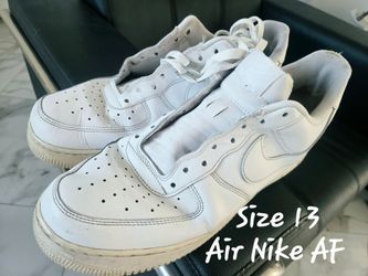 Nike Air Force 1 Low White Size 13