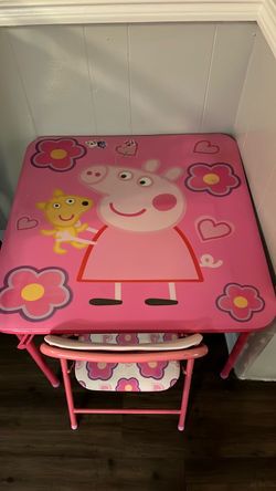 Peppa pig table