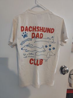 Dachshund Dad Club T-shirt