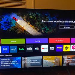 65” lg B5 oled tv