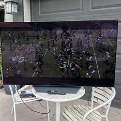 LG OLED 56" television 
48.25" X 29.25"T X 10"D read description for details