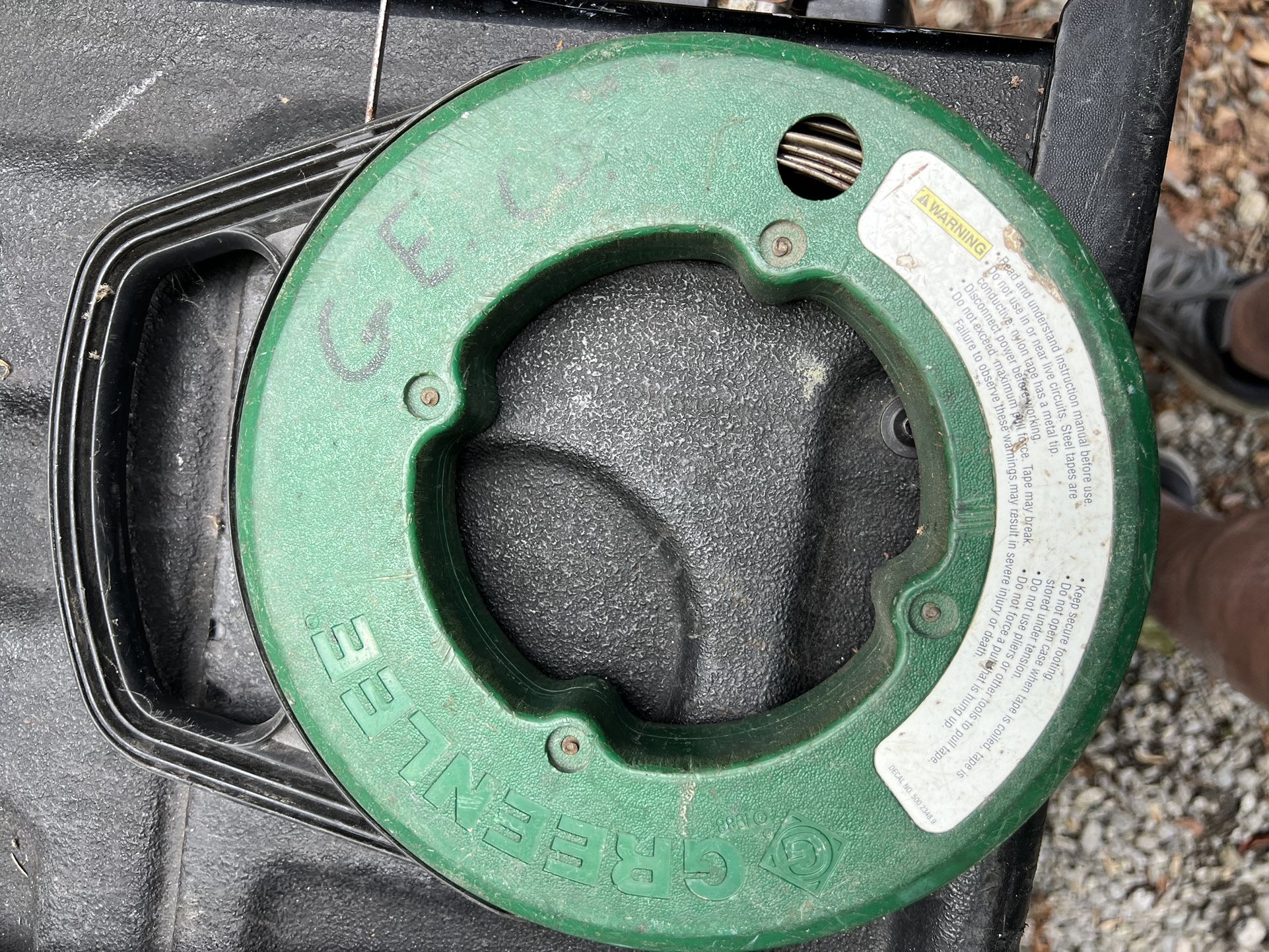 GREENLEE 438-5 STEEL FISH TAPE