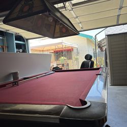 Pool Table And Accessories 