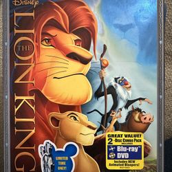 Disney The Lion King Blu Ray Diamond Edition