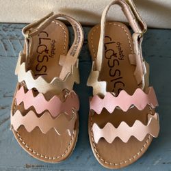 Cute Girl Sandals Size 7 Toddler / Kids