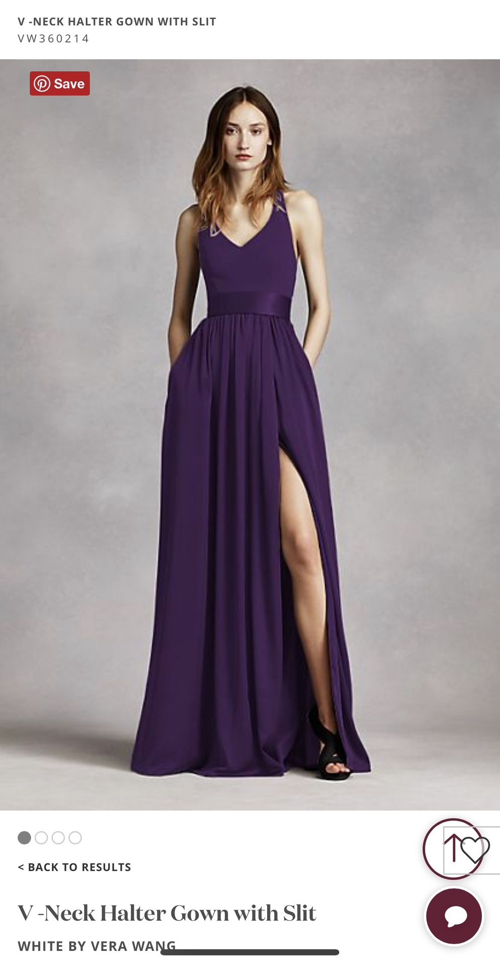 Prom/Bridesmaid Dress - Vera Wang