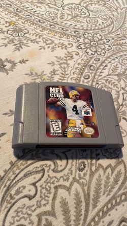 NFL Quarterback Club 99 Nintendo 64 Cartridge