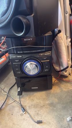 Sony radio and cd player