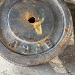 50 pound weights pair