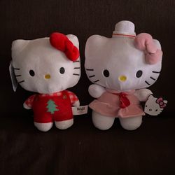 Hello Kitty Plushies 