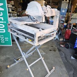 Brick & Tile Saw With Stand