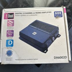 dual DA6002D 600w Amp 