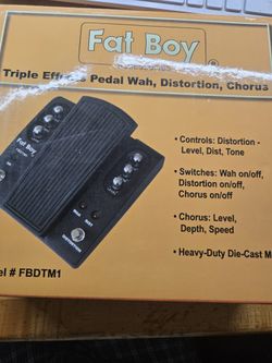 Fat Boy Pedal Wah