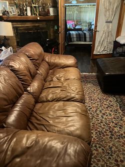 Leather furniture