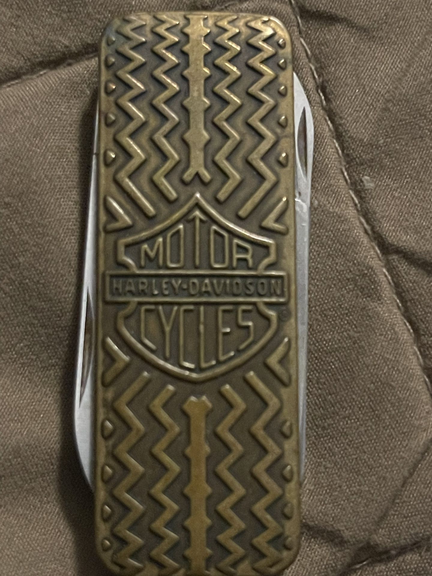 Vintage Harley Davidson Zippo Money Clip
