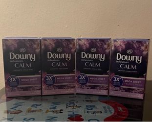 Downy calm dryer sheets