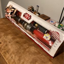 Star Wars The Clone Wars Dual Action Lightsaber