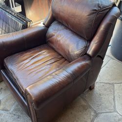 Leather Recliner $100 Obo. 