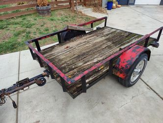 Used 5 x 7 trailer