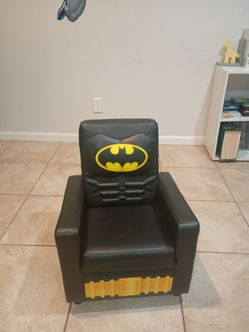 Batman chair and lamp