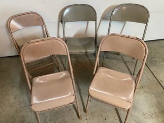 Metal folding Chairs
