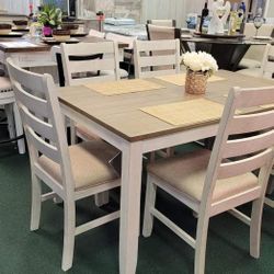 Dinings Tables and 6 Chairs 