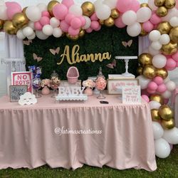 Babyshower Set Up ✨different Packages Message Me For Details ..