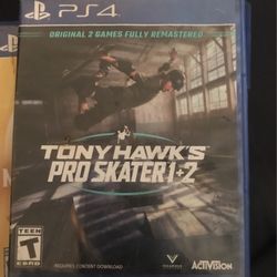 Ps4 Games Mortal Combat Toney Hawks Pro Skater 1+2 